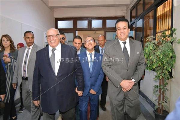 وزير التعليم العالي في جامعة عين شمس افتتاحات جديدة بالجملة