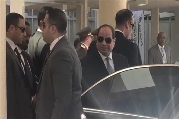 السيسي يصل أديس أبابا