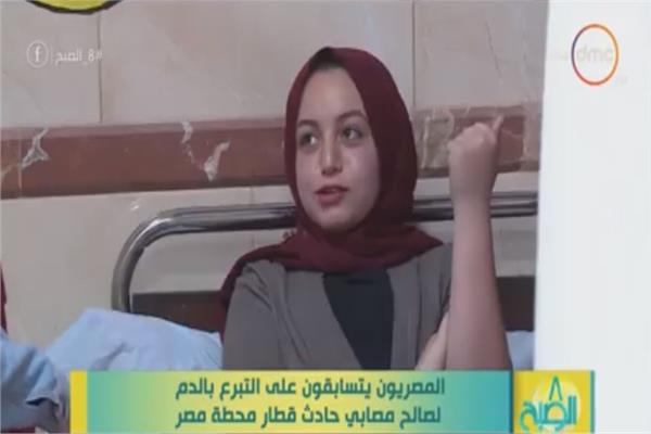 المصريين يتسابقون للتبرع بالدم