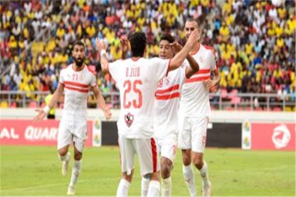 فرحة زملكاوية بهدف بترو أتليتكو