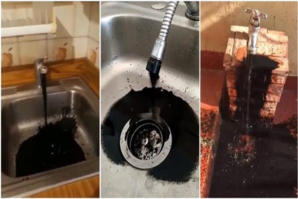  حنفيات المياه في فنزويلا تخرج بترول 