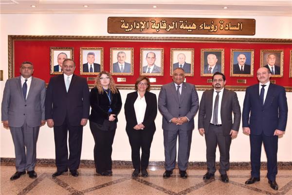 رئيس الرقابة الإدارية يستقبل وفد «الأمم المتحدة الإنمائي» 