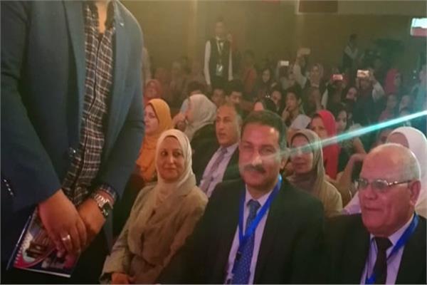 مؤتمر حاشد لتأييد التعديلات الدستورية بسفح أهرامات الجيزة