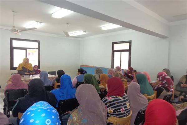 قافلة جامعة المنوفيه بقرية جنزور