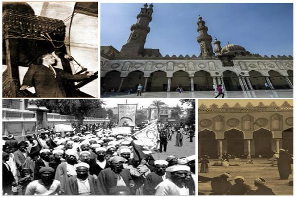 7 محطات ترصد نضال الأزهر التاريخي في مقاومة الاحتلال ودعم الثورات- صورة مجمعة