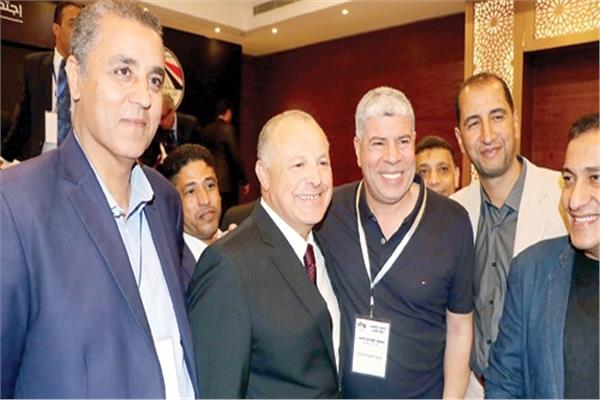 أحمد شوبير وهاني أبو ريدة