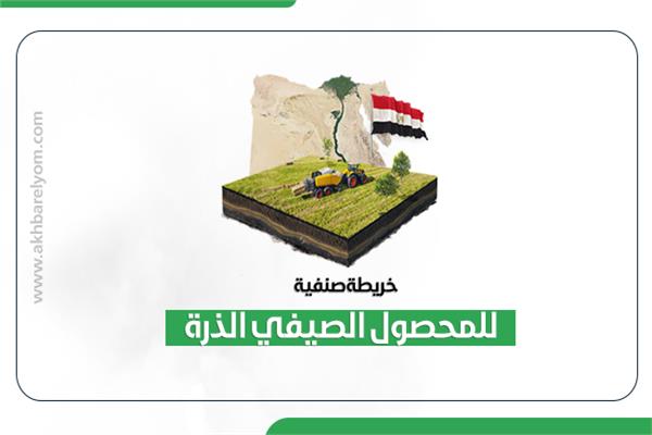  خريطة صنفية للمحصول الصيفي الذرة