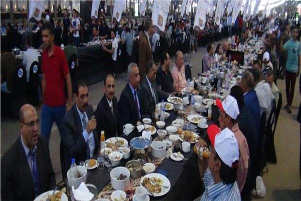 مائدة افطار العاصمة الادارية