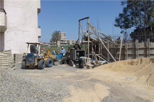 إعادة رصف 3طرق بقري مركز ديرمواس بالمنيا 
