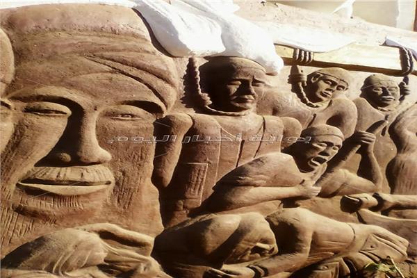 معرض فني بكلية التربية الفنية جامعة حلوان