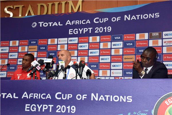 خلال مؤتمر صحفي بالإسكندرية المدير الفني لمنتخب مدغشقر: جاهزون للبطولة رغم قلة الخبرة
