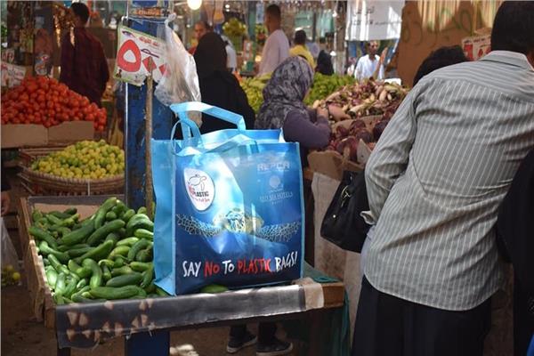 الأكياس البلاستيك خارج الخدمة في البحر الأحمر