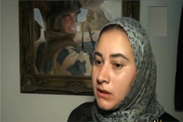 زوجة الشهيد أحمد منسي