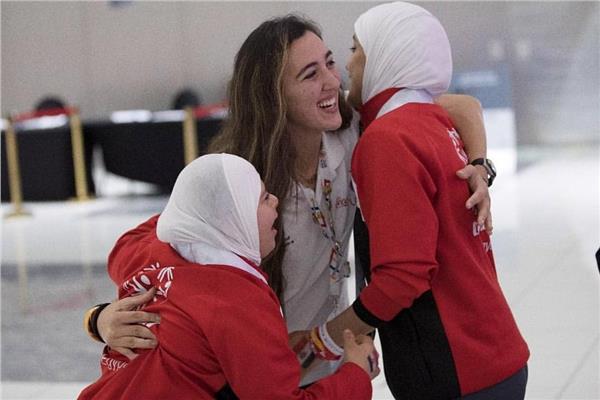 هادية حسني : أحسن حاجه حصلتلي تدريبي  لفريق الريشة الطائرة بالاولمبياد الخاص المصري