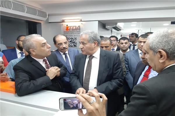 وزير التموين يفتتح السجل التجاري النموذجي برمسيس
