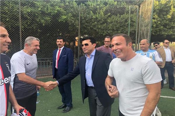وزير الرياضة يشهد بطولة كأس ديفيز ٢٠١٩ بنادي الجزيرة 