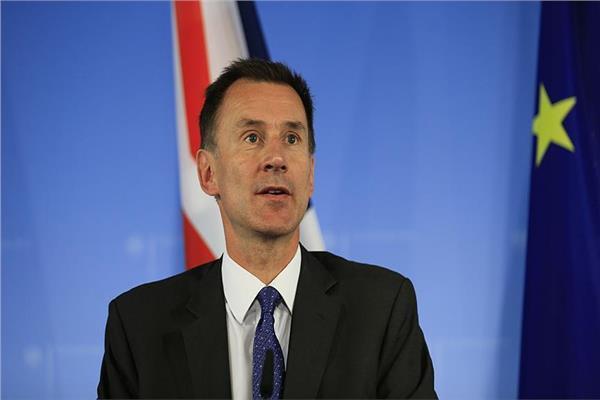  وزير الخارجية البريطاني جيريمي هنت
