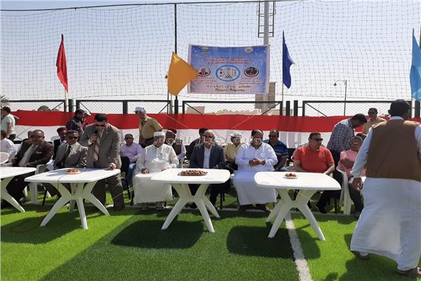 الفرابلي يفتتح مركز و ملعب قانونى 