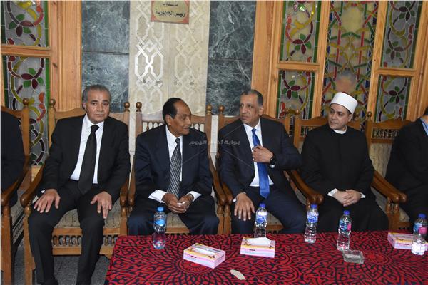 عزاء شقيق زوجة وزير التموين