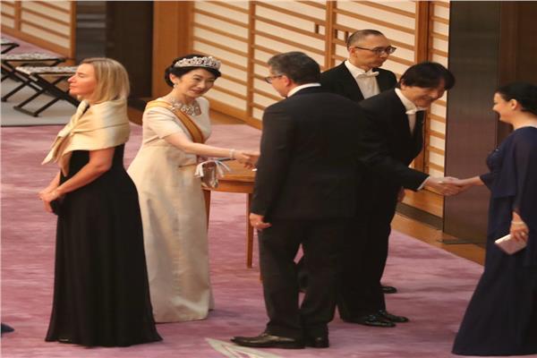 وزير الأثار يشارك في حفل تنصيب إمبراطور اليابان