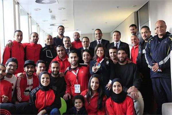 بعثة المنتخب الوطني للكاراتيه