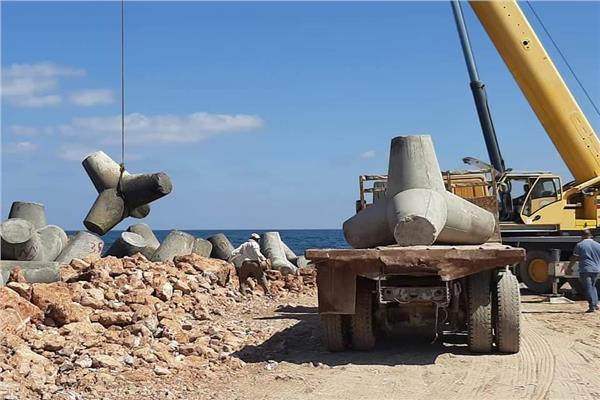 حماية شواطئ الإسكندرية من الغرق