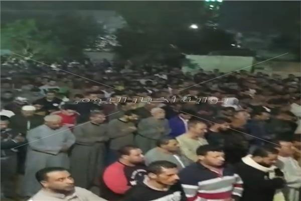 تشييع جثمان جثة الشاب الذي قفز من قطار اسكندرية