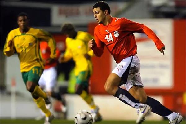 حسام غالي أمام جنوب إفريقيا - صورة أرشيفية