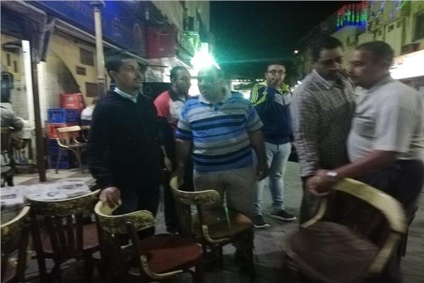 الوحدة المحلية لمركز أسوان تنجح في إزالة 220 حالة إشغال
