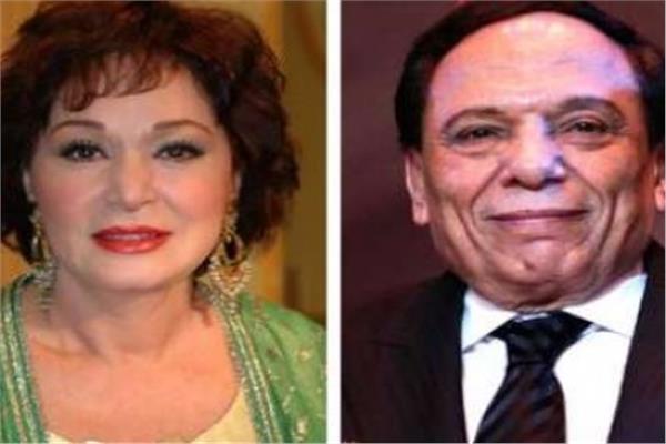 لبلبة وعادل إمام