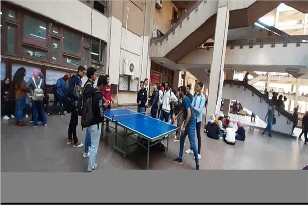 فعاليات اليوم الرياضي بحرم كلية الألسن بجامعة عين شمس