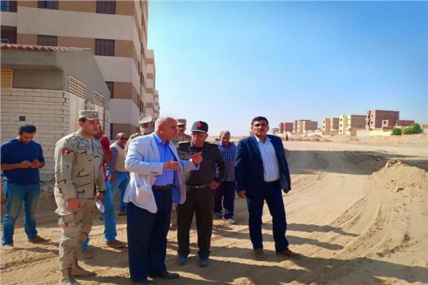 خلال تفقد مشروعات مدينتي حدائق أكتوبر و"ناصر" الجديدة