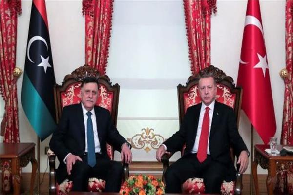 ارودغان وفايز السراج 