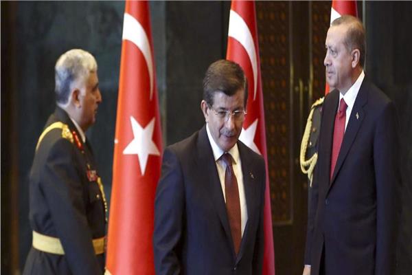 رجب طيب أردوغان وأحمد داود أوغلو