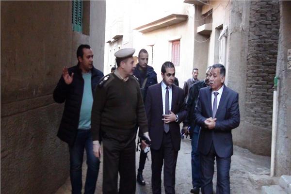 جولة ميدانية لمدير أمن المنوفية