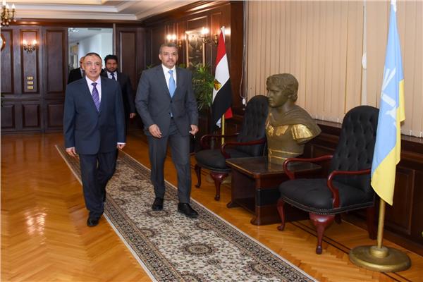 محافظ الإسكندرية يستقبل قنصل عام السعودية للتهنئة بتوليه مهام منصبه 