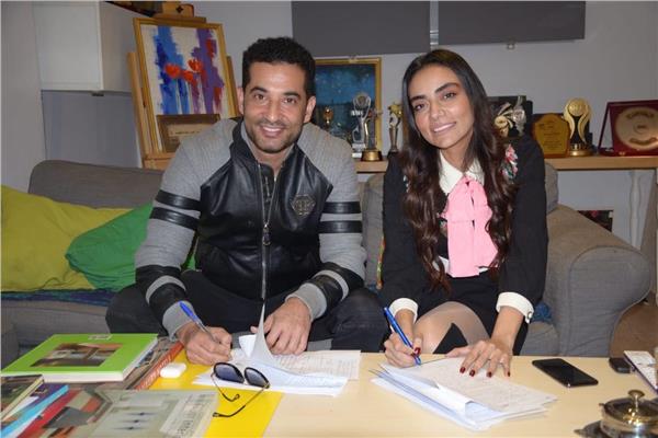 سارة الطباخ وعمرو سعد