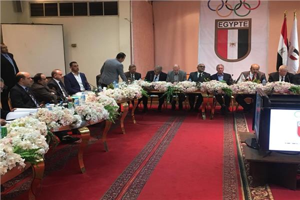الجمعية العمومية العادية للجنة الأولمبية المصرية