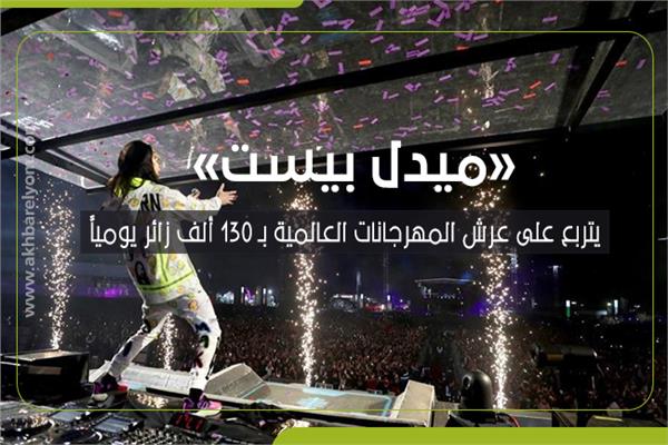 «ميدل بيست» .. يتربع على عرش المهرجانات العالمية بـ 130 ألف زائر يومياً