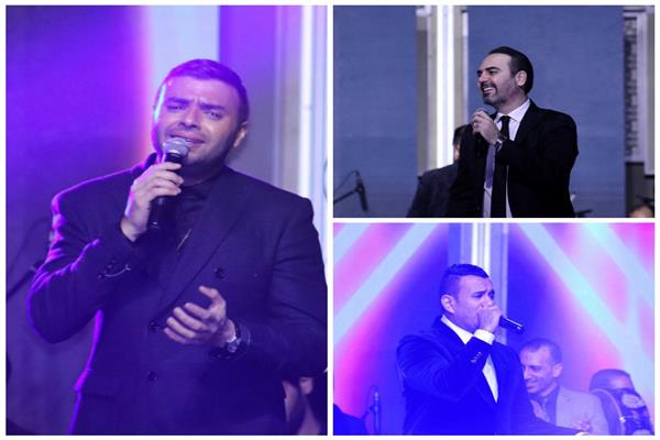 وائل جسار ورامي صبري والليثي وصوفينار في حفل العام الجديد