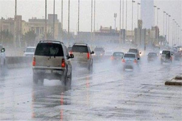 الأمطار الغزيرة والرعدية