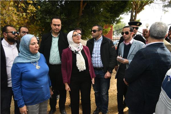  وزيرة الصحة والسكان د.هالة زايد