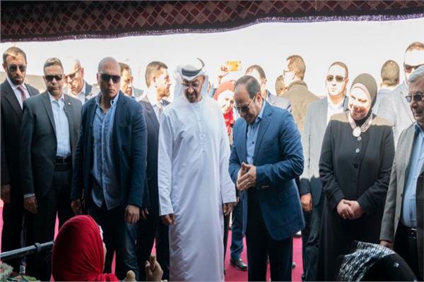 الرئيس السيسي والشيخ محمد بن زايد