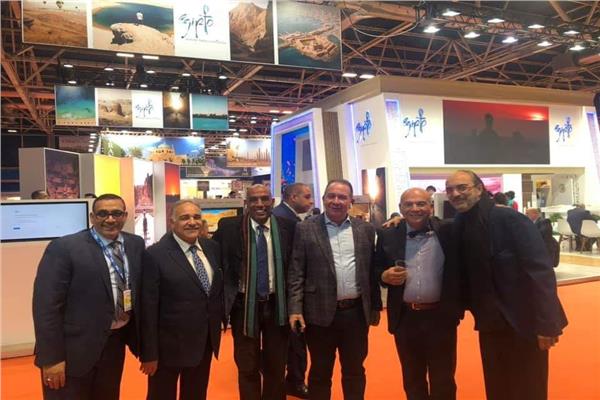 إقبال كبير على الجناح المصري في معرض فيتور السياحي بإسبانيا