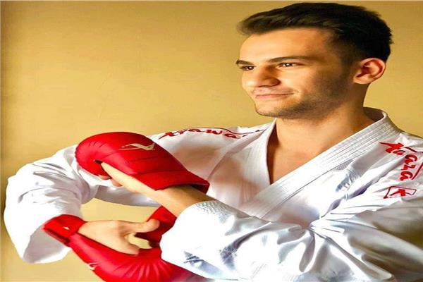 محمد رمضان نجم منتخب مصر للكاراتيه