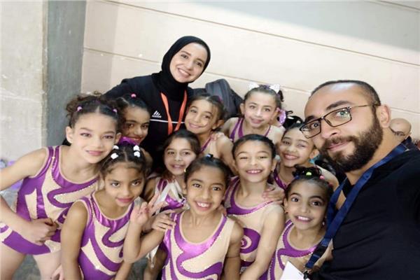 نتائج متميزة لمركز شباب الجزيرة في بطولة الجمهورية للجمباز 
