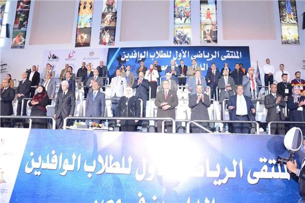 الملتقى الرياضي الأول للطلاب الوافدين