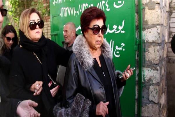  جنازة الفنانة الراحلة  نادية لطفي