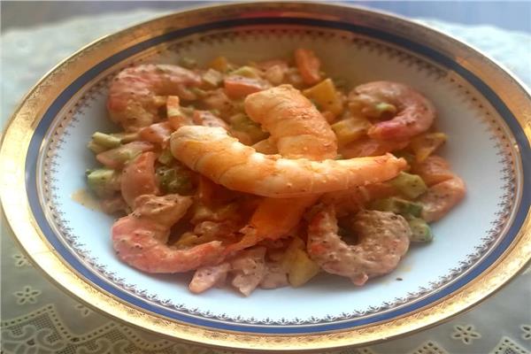 طريقة عمل «سلطة الجمبري»