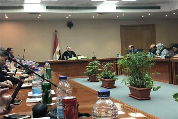 نيفين جامع وزيرة الصناعة والتجارة